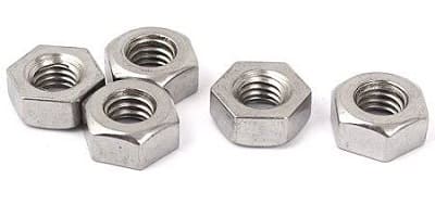 ASTM F594 Type 202 UNS S30300 Nuts